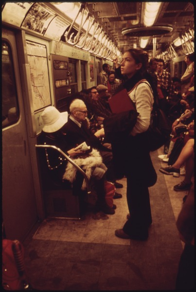 subway passengers NewYork City